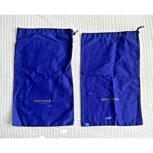 AQUAZZURA Shoe TWO Dust Bag Purple 15x9"